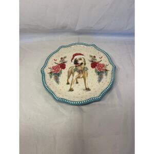 Pioneer woman-Christmas mini dessert plate